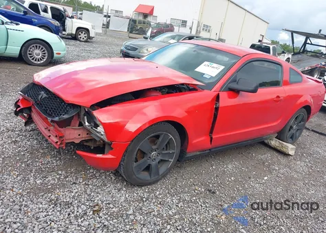 2007 Ford Mustang V6 Deluxe/V6 Premium из США, поврежденный, VIN 1ZVFT80N775321992